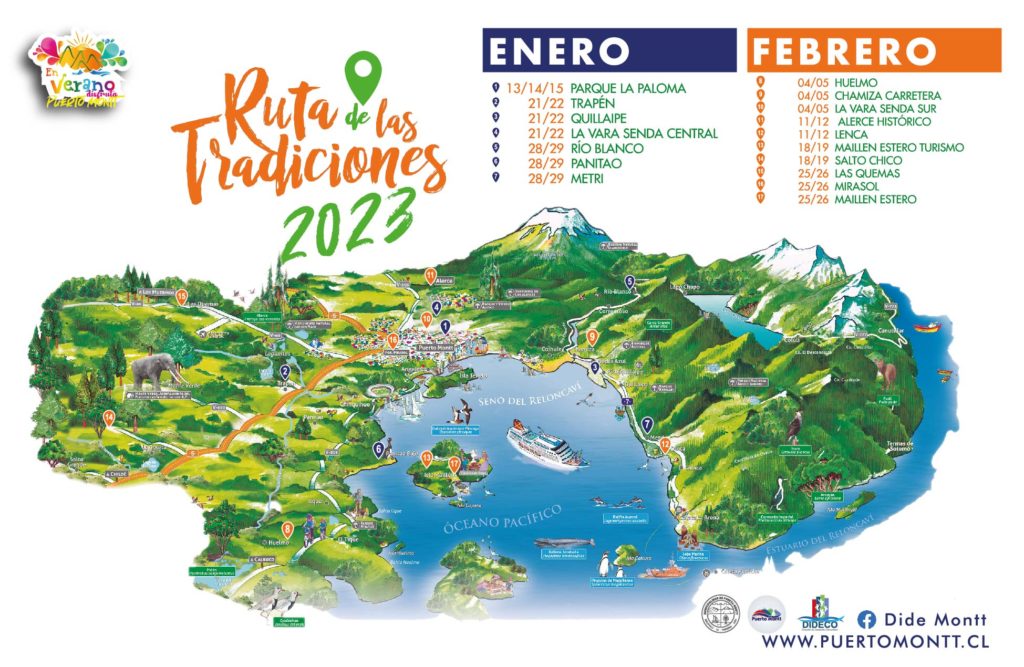 Calendario de la Ruta de Las Tradiciones y actividades de Verano 2023