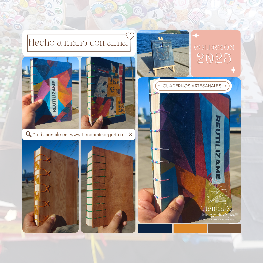 Cuadernos artesanales únicos: donde el arte se une con la sustentabilidad